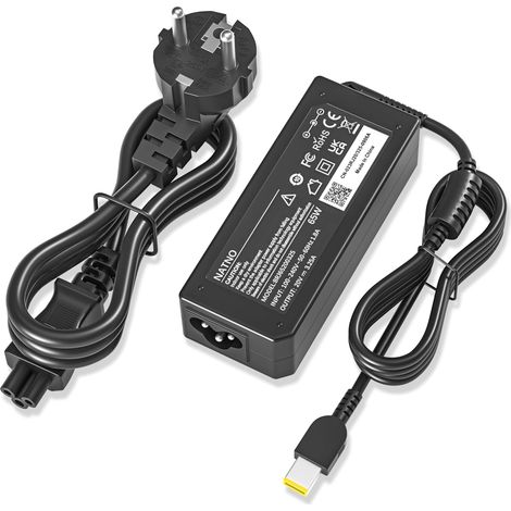 Chargeur 65W pour Lenovo Thinkpad T440 T450 T450S T460 T470 T470S T560 E540 (1/5)