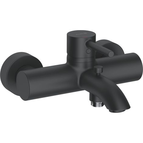 Kludi Bozz - Grifo de bañera, negro mate 386913976 (1/3)
