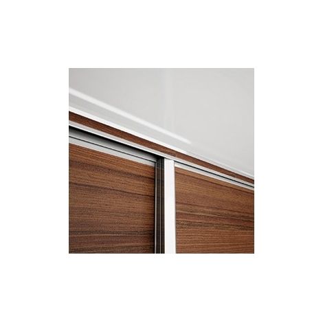 Kit pour porte coulissante 3 vantaux P300 - 2700 mm - argent - SEED GAMMISTE