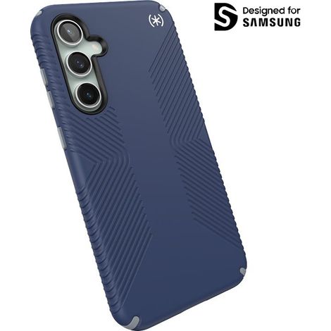 Speck Presidio2 Grip - Samsung Galaxy S23 FE Hülle (Küstenblau/Schwarz/Weiß) (1/5)