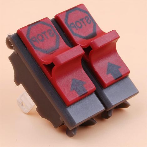 Kit d'interrupteur à mort Start / Stop pour Husqvarna 33,44,444,61,162(1980-02),385XP,390 EPA,336,339XP,339XPT, Tronçonneuse 503718201 (1/5)
