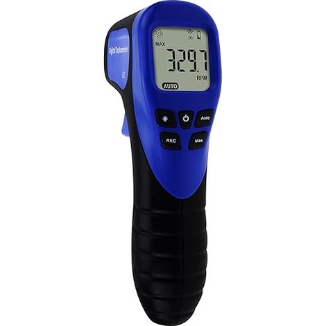 Contactless Digital Photo Tachometer with Data Logging Function Measuring Range 2.5-99999RPM (1/5)