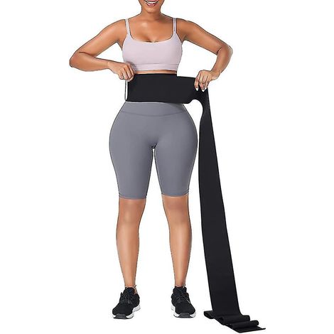 Ceinture amincissante pour femme, bandage ventre plat, gaine anti-transpiration grande taille pour le sport et la salle de gym
