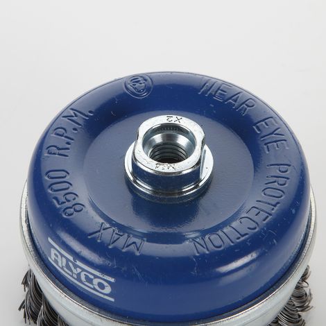TZ-01 CEPILLO TAZA TRENZADA 100 MM