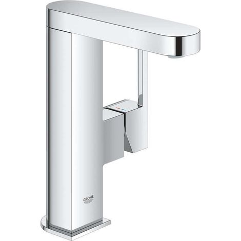 Grohe Plus - Miscelatore da lavabo M con sistema di scarico Push-Open, cromato 23872003 (1/5)