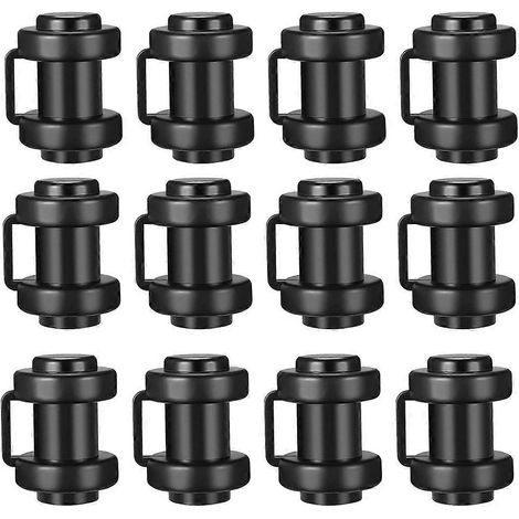 12 pièces de protection pour poteaux de trampoline, embouts de poteaux, accessoires pour trampoline (1/5)