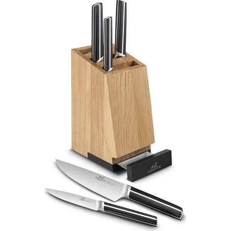 Bloc avec support tablette + 5 couteaux chiron - Lion Sabatier - 666280 (1/3)
