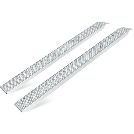 BRB Alu-Auffahrrampe (Paar), gerade, LxB 2x200 mm, Tragkraft 400 kg/Paar (1/3)