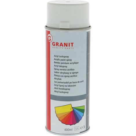 Lack weiß RAL 9010 NOPOLUX WILCKENS GRANIT 400 ml Spray