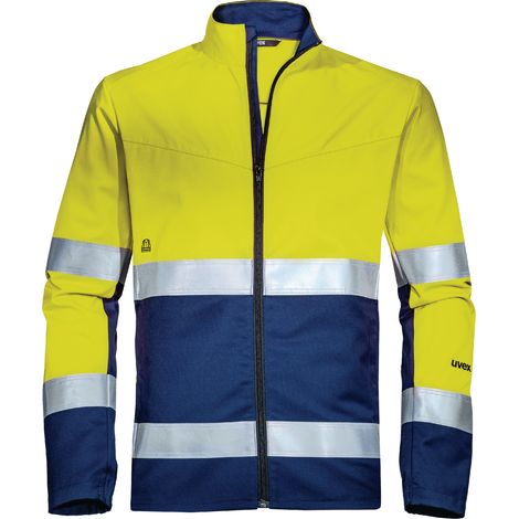 Uvex Suxxeed Construction Herren-Arbeitsjacke - Gelbe Männer-Sicherheitsjacke: L (1/5)