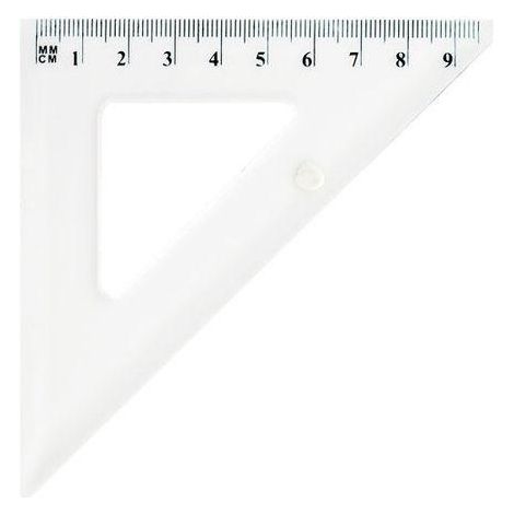 Set scolastico quadrato GR-8547 9,5 cm grande
