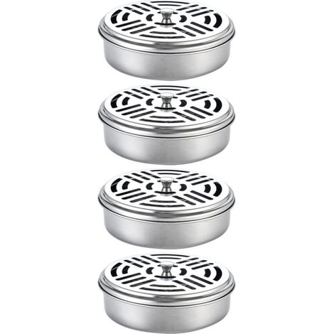 Brûleur anti-moustiques portable Totority en acier inoxydable (1/5)