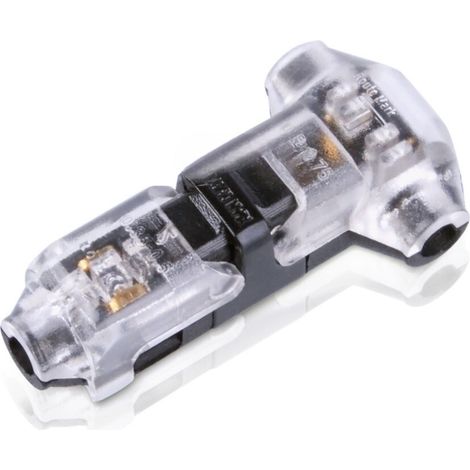 Connettore rapido T per 1 cavo - 0,340,78 mm² - 300V / 9A