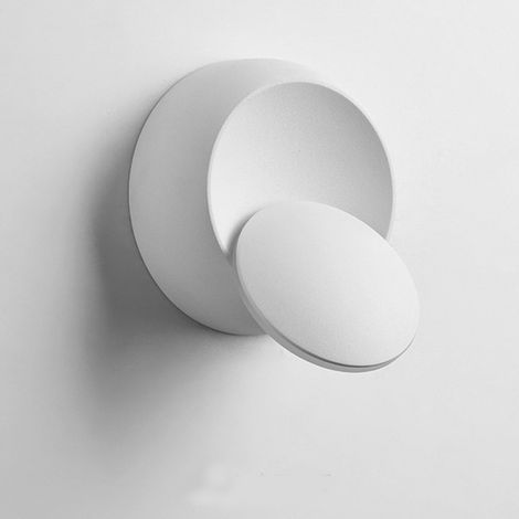 Applique Murale LED Simple Créatif Moderne Lampe De Chevet Chambre Salon Escalier Allée LED Rond Crescent Applique 14  L086 (1/4)