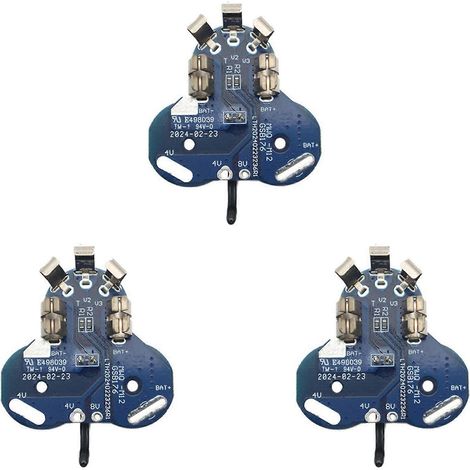 3X M12 Protection de Charge de Batterie Li-Ion pour Milwaukee 12V 1.3Ah 1.5Ah 48-11-2411 M12 Batterie Li-Ion (1/5)