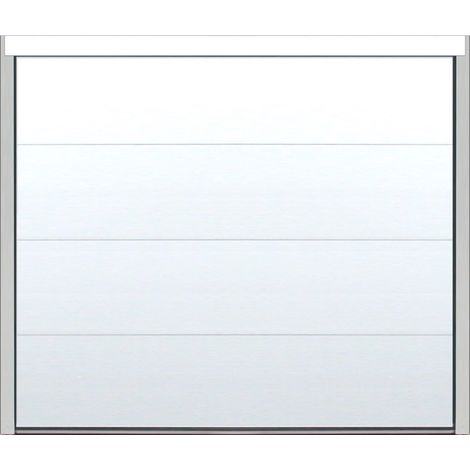 Spadone – Porte de garage sectionnelle motorisée 240x200 cm – Épaisseur 40 mm – Panneau polygrain isolé – Moteur ONE 600 avec 2 télécommandes