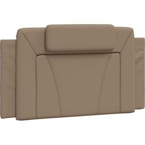 Maison Exclusive - Cuscino Testiera Viana Cappuccino 100 cm in Similpelle (1/5)