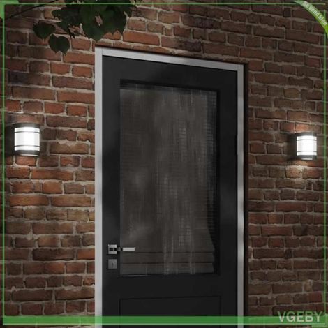 4006298 Applique murale d'extérieur noir acier inoxydable (1/5)