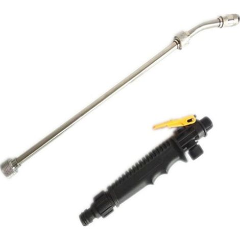Voiture à haute pression nettoyage d'eau pistolet en métal pistolet à eau haute pression Power washer Spray Spray Washing Tools Garden Water Jet-Poland, 56 cm (1/5)