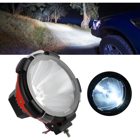 Projecteur HID Xenon 12V 200W 9 Pouces Universel pour SUV, Étanche IP67, Spot Lumineux Tout‑Terrain