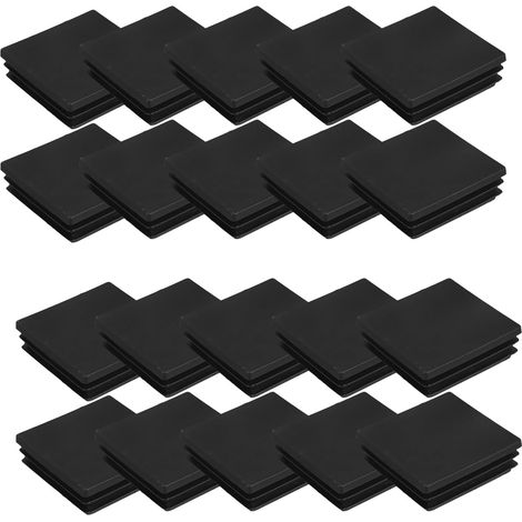 Hemobllo 100 pièces Bouchons de protection carrés antidérapants (1/5)