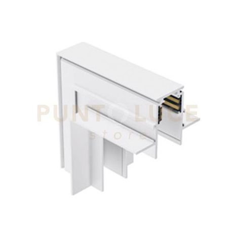 GBIGIB3- ANGOLO MECCANICO 90°  PARETE/SOFFITTO SISTEMA BINARIO INCASSO COLORE BIANCO