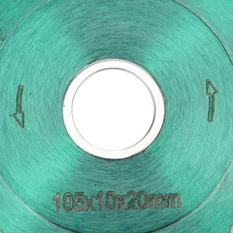 Lame de scie diamantée pour granit, marbre, carrelage en porcelaine et céramique, outils de coupe, 105 mm (1/5)