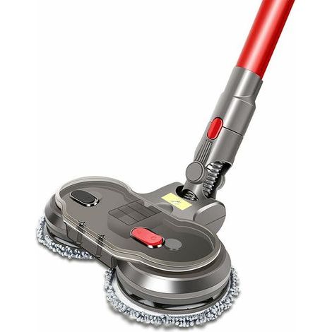 – Accessoire de nettoyage pour aspirateur Dyson V11 V10 V8 V7 – Mop électrique avec réservoir d'eau – 6 pads inclus – Pour sols durs et carrelage (1/4)