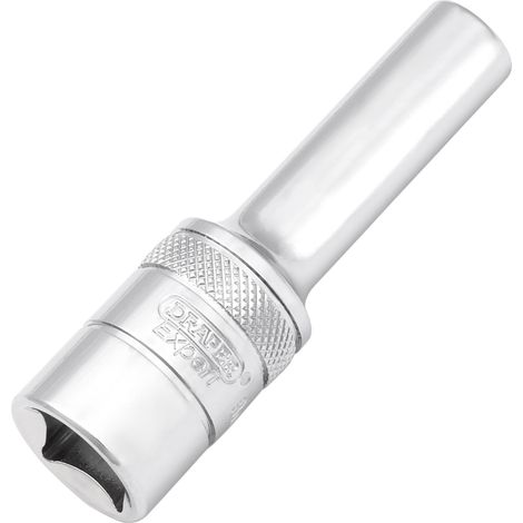 Draper 22406 Draper Expert HI-TORQ 12-Point Metric Deep Socket, 1/2"" Sq. Dr., 8mm (1/2)
