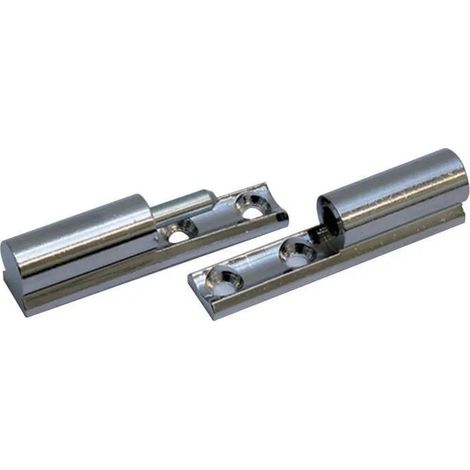 Universelle Türscharniere verchromt 10 mm