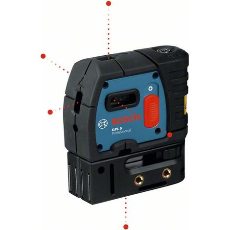 BOSCH Laser auto 5 points portee 30 m vert GPL5G - 0601066P00 (1/5)