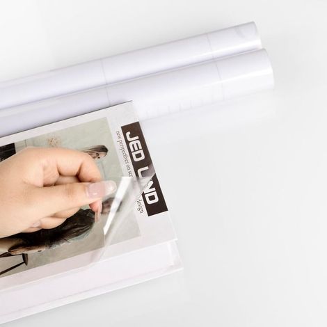 Film Adhesif Transparent pour Meuble, Imperméable Film Transparent Autocollant Protection Mur Cuisine, Rouleau Vinyle Adhesif Papier pour Mur Cuisine 30 X 200 cm (1/5)