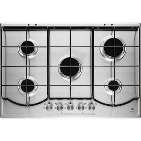 Electrolux PQ750X piano cottura Acciaio inox Da incasso Gas 5 Fornelli