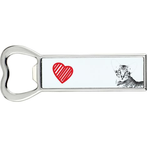 Orientale - un apribottiglie con un gatto, un apri-frigo personalizzato, un regalo unico per uomo di Art-Dog (1/5)