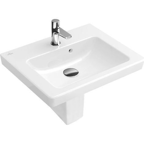 Lavamanos Subway 2.0 de Villeroy &amp Boch, 1 agujero para