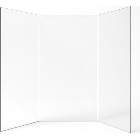 Vitre Caminos MADRID - Verre Prismatique pour poêle à bois - (105 + 327 + 105) x 440 mm (L2+L1+L3 x H1) - 4 mm (1/3)