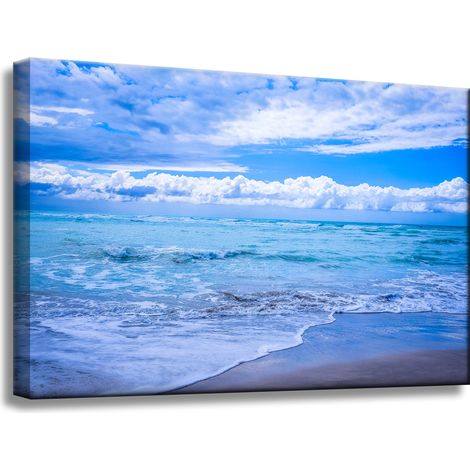 Stampa su tela Natura Mare Blu 60x40 cm