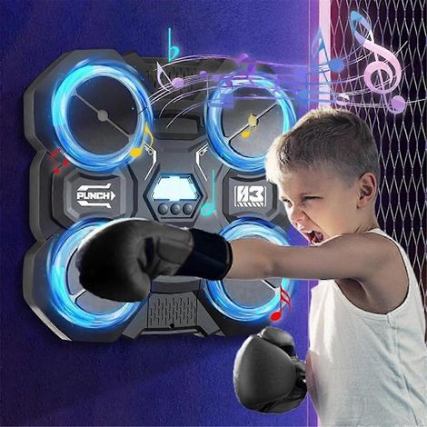 /HH/Macchina da boxe musicale Compatibile con bambini Macchina da boxe musicale intelligente Relax a parete Porta da parete (1/2)