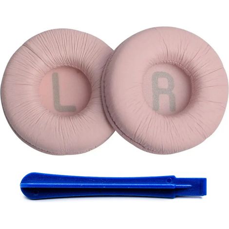 Cuscinetti auricolari per JBL Tune 450 460 500 600 BT E35 T450 T460 T500 T600, cuscinetti in spugna rosa