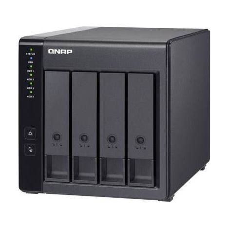 QNAP TR-004 contenitore di unità di archiviazione Box esterno HDD/SSD Nero 2.5/3.5" (1/5)