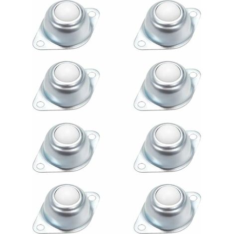 8-teiliges Set kugelgelagerter Transferrollen, Universal-Möbelrollen, Nylon-Kugellager für Transfer- oder Transportvorrichtungen