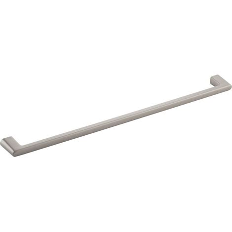 Furnipart Griff Diner LA 320mm - eleganter Möbelgriff Breite 340mm, Zinkdruckguss Edelstahl Effekt (1/5)