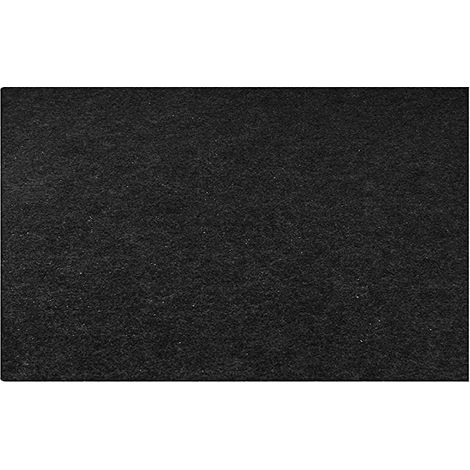 Tapis de cheminée ignifugé, antidérapant et résistant aux flammes.