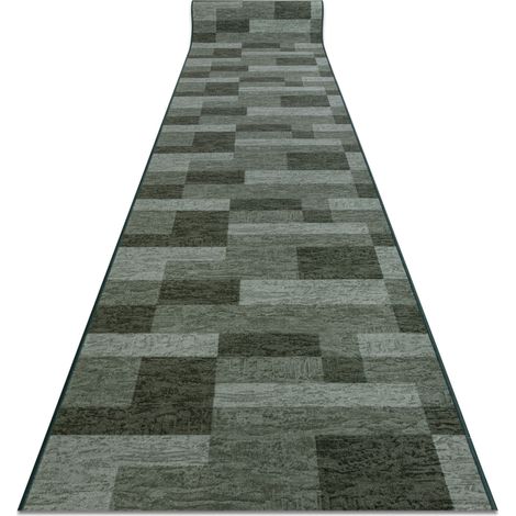 Läufer Antirutsch ICONA grün 100cm green 100x350 cm