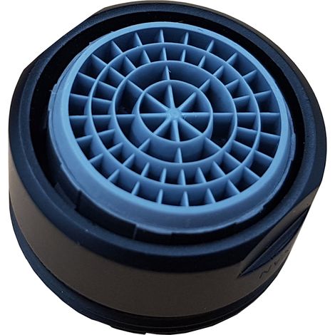 Aireador de grifo M24 GZ negro, silicona, fácil de limpiar (1/4)