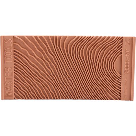Ensemble De Brosses Effet Grain De Bois - Outil Décoration Murale En Caoutchouc Pour Intérieur Et Bureau - Lot De 2 (1/5)