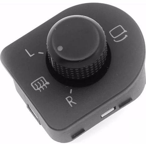 Elektrischer Spiegelsteuerschalter für Volkswagen Beetle Golf Jetta Passat 1998–2011. Austausch des Außenspiegelschalters auf der Fahrerseite vorne