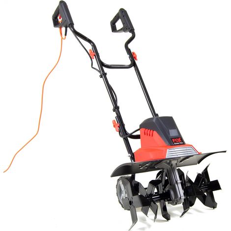 Garden Tiller Cultivator Fox 1500W 450mm Width 220mm Depth 6 Tines (1/5)