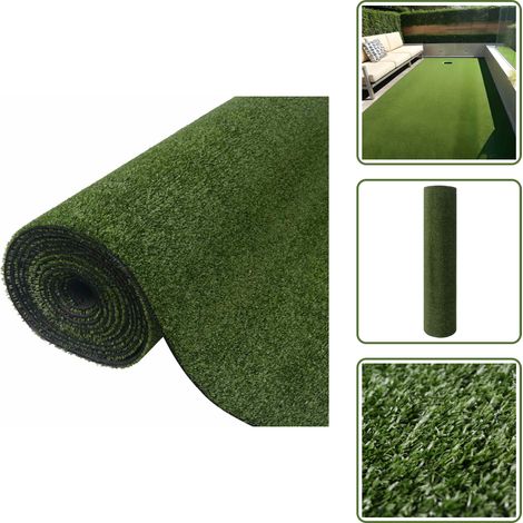 Césped artificial para perro - vidaXL Césped artificial verde 7/9 mm 0,5x5 m - Césped artificial para niños