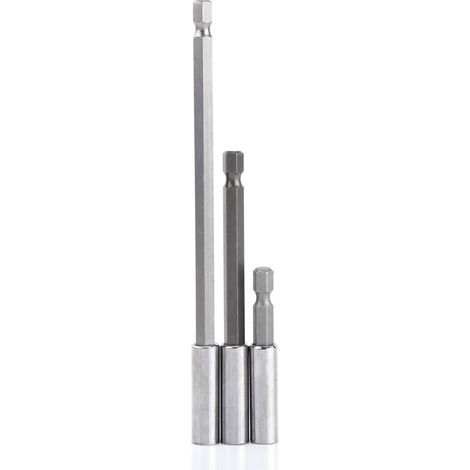 Elektrische Bohrmaschine, Schraubendreher, Verlängerungsstange, magnetischer Bithalter, 1/4"-Schaftwerkzeug, 3-teilig (1/5)